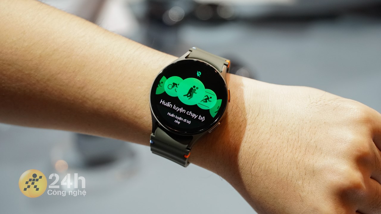 Các tính năng tập luyện mới trên Galaxy Watch7 