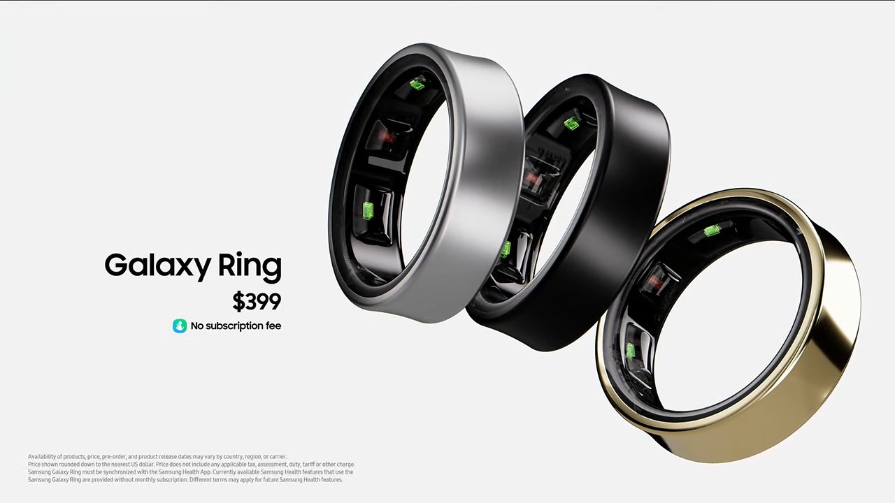 Giá bán chính thức của Galaxy Ring 
