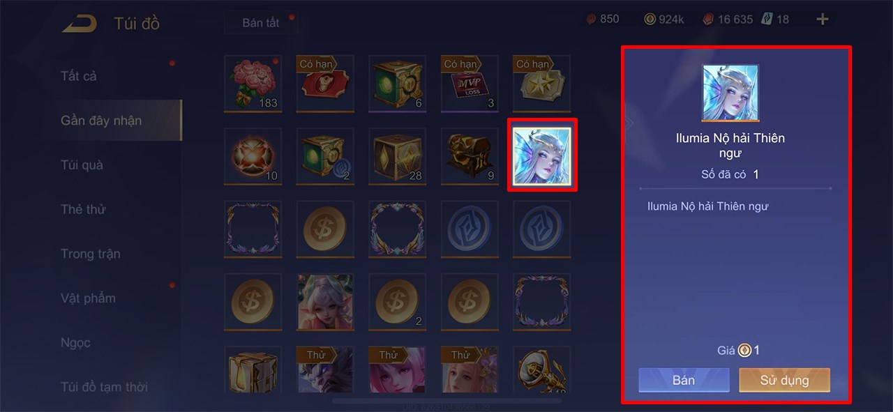 Cách xem đã nạp bao nhiêu tiền vào Liên quân Mobile Cách xem đã nạp bao nhiêu tiền vào Liên quân Mobile