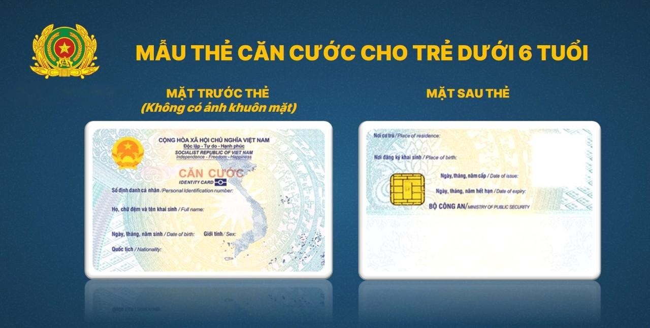 Cách đăng ký làm Căn cước cho trẻ em dưới 14 tuổi