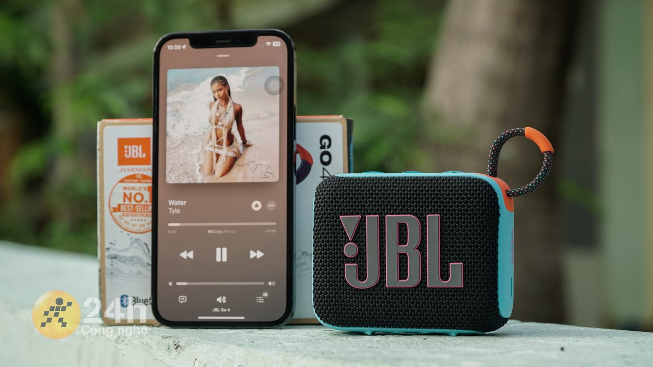 Nhờ kết nối Bluetooth chuẩn 5.3 mà JBL Go 4 có chất lượng kết nối ổn định với các thiết bị khác. Nhờ kết nối Bluetooth chuẩn 5.3 mà JBL Go 4 có chất lượng kết nối ổn định với các thiết bị khác.