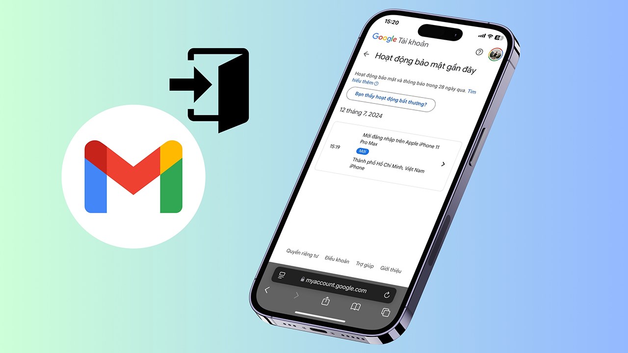 Cách xem lịch sử đăng nhập Gmail