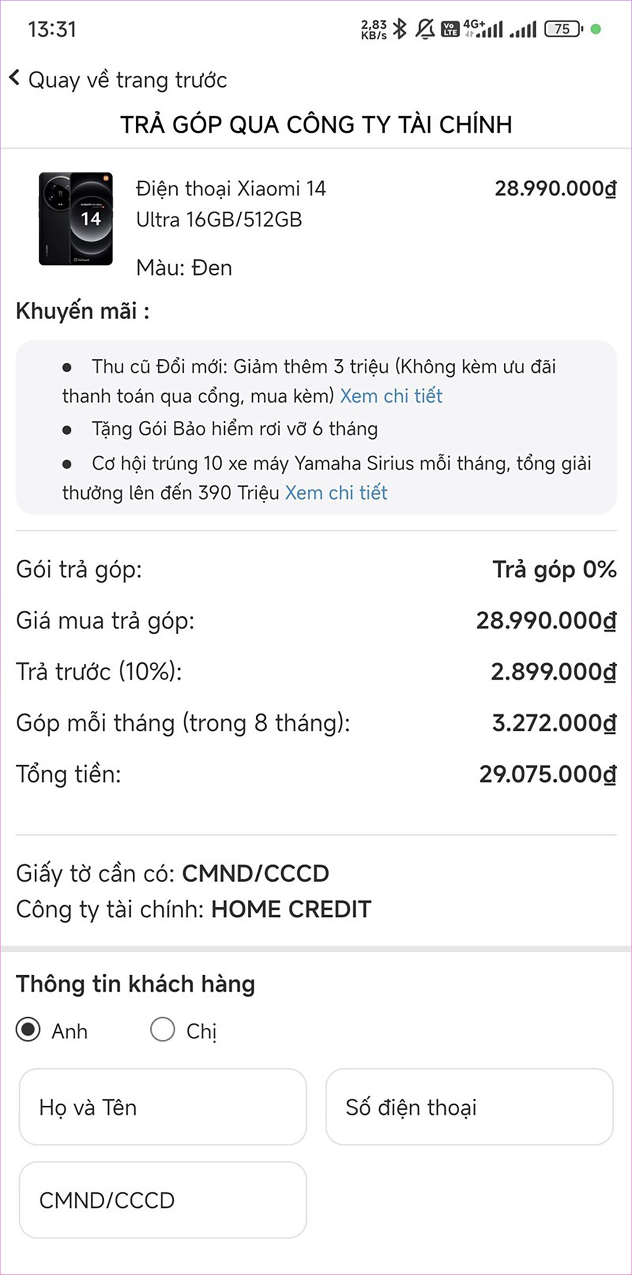 Trả góp online tại Thế Giới Di Động siêu tiện lợi - Giao hàng tận nhà - Nhận quà tận tay