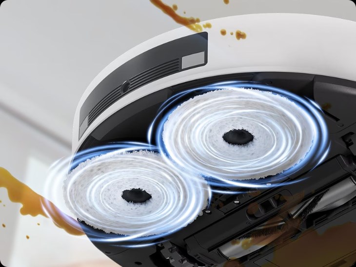 Miếng lau kép xoay tốc độ cao