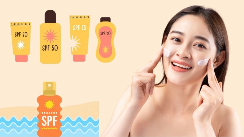 Bạn nên thoa kem chống nắng vật lý phổ rộng có SPF 30 trở lên