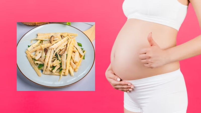 Mẹ bầu c&oacute; thể ăn măng, tuy nhi&ecirc;n măng cần được chế biến kỹ