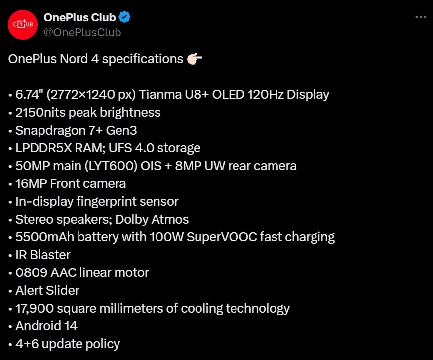 Thiết kế tương đồng của OnePlus Nord 4 và Pixel 2 XL (Ảnh: OnePlus Club, 9to5Google) Thiết kế tương đồng của OnePlus Nord 4 và Pixel 2 XL (Ảnh: OnePlus Club, 9to5Google)