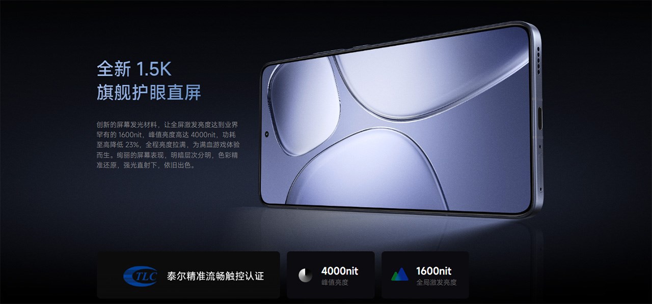 Redmi K70 Ultra được trang bị màn hình AMOLED độ phân giải 1.5K Redmi K70 Ultra được trang bị màn hình AMOLED độ phân giải 1.5K