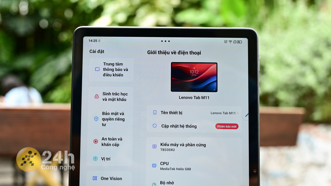 Lenovo Tab M11 được trang bị cấu hình tốt trong tầm giá.