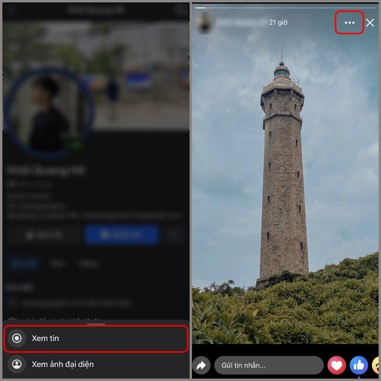 Cách thu hồi cảm xúc trên Story Facebook