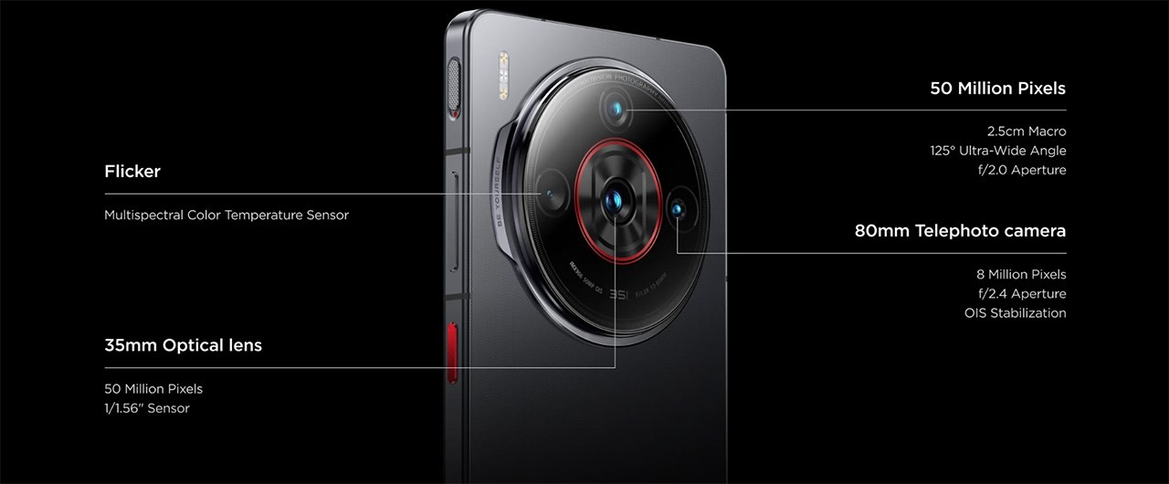 Thông số camera trên Nubia Z60S Pro