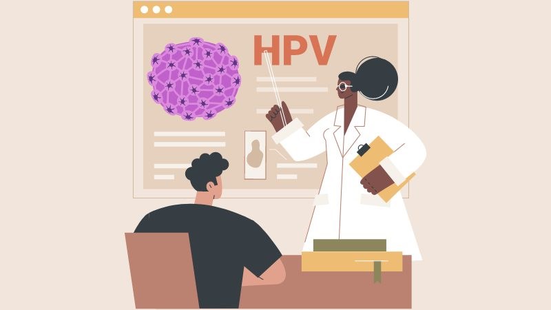 Hiện chưa có xét nghiệm để chẩn đoán nhiễm virus HPV ở nam giới