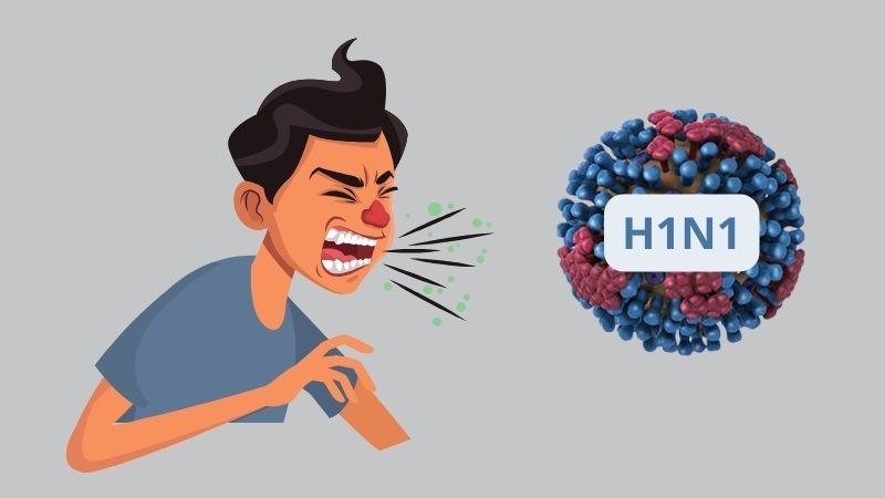 Cúm A (H1N1) lưu hành phổ biến tại nước ta trong thời gian gần đây