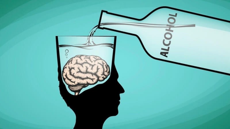 Nguyên nhân chủ yếu gây ra bệnh não Wernicke là do rượu 