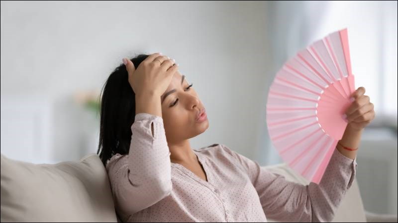 Bạn có thể mang theo quạt cầm tay để sử dụng khi bốc hỏa