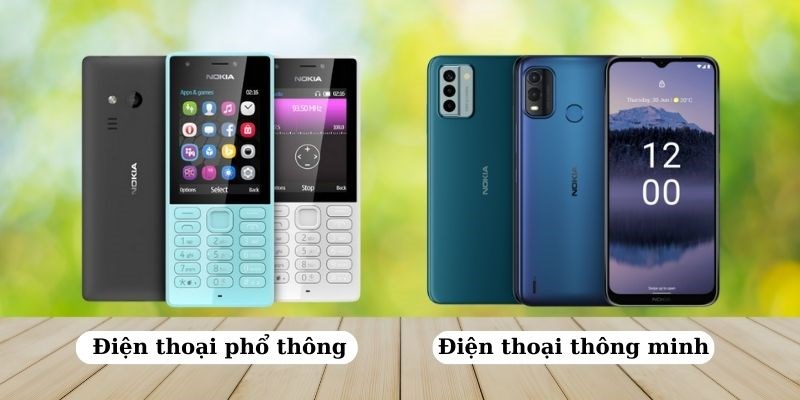 Nokia sở hữu 2 dòng điện thoại