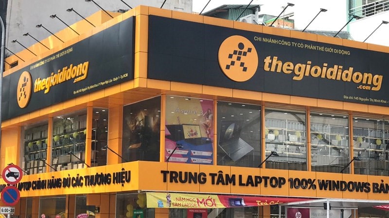 Cửa h&agrave;ng Thế Giới Di Động