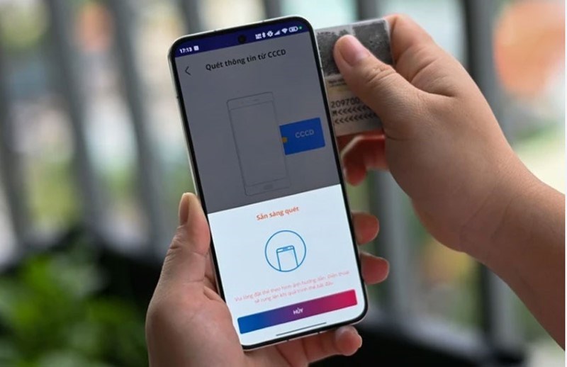 quét NFC CCCD trên Oppo