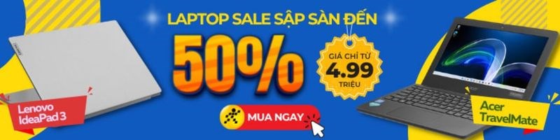 Laptop giảm sốc