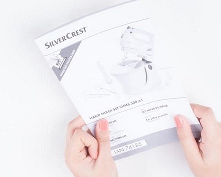 Đọc kỹ hướng dẫn sử dụng máy đánh trứng 