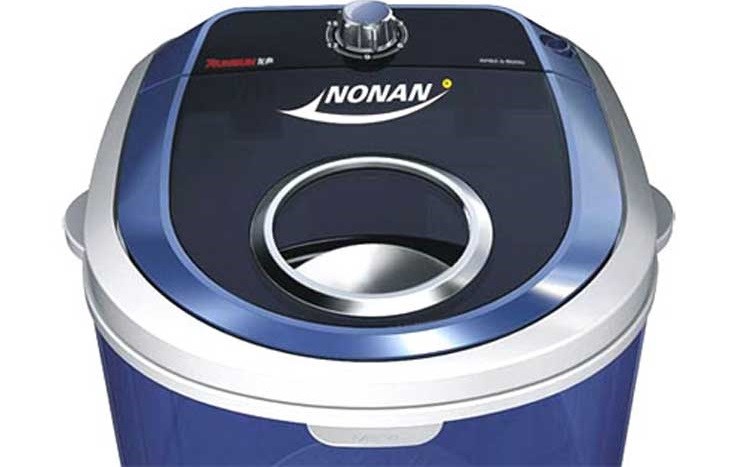 Máy giặt mini Nonan WM - 01 được tích hợp công nghệ lực quay ly tâm xối mạnh mẽ