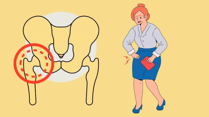 Đau hông là cơn đau hoặc cảm giác khó chịu xung quanh khớp hông