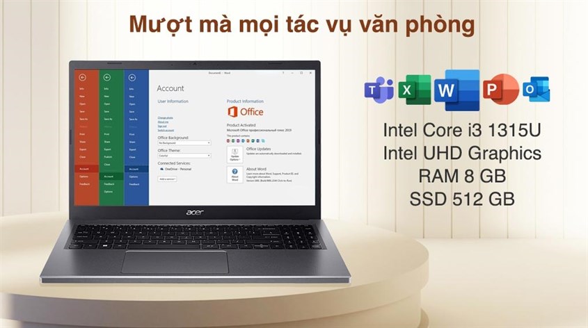 Thiết kế bắt mắt cùng cấu hình RAM 8GB ổn định Thiết kế bắt mắt cùng cấu hình RAM 8GB ổn định
