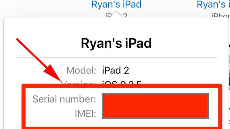 Xem mã IMEI bằng iTunes hoặc Finder