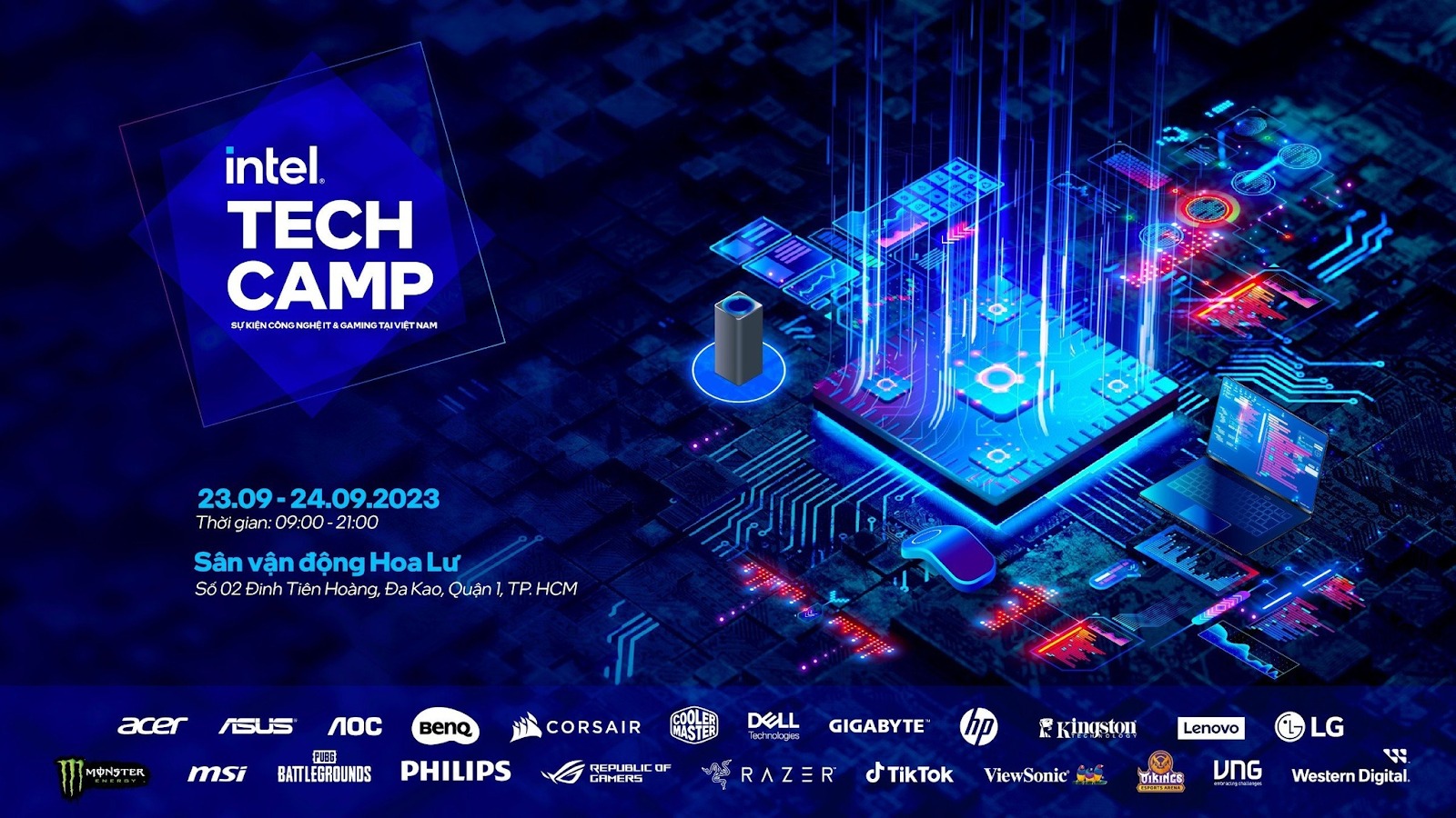 Sự kiện Intel Tech Camp 2023: Cơ hội mua combo laptop + Microsoft 365 giá chỉ 90K từ Thế Giới Di Động