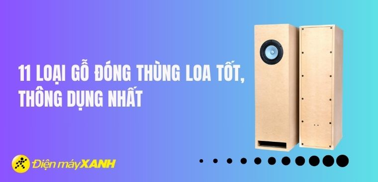 Nên đóng vỏ thùng loa bằng gỗ gì? 11 loại gỗ đóng thùng loa tốt, thông dụng nhất