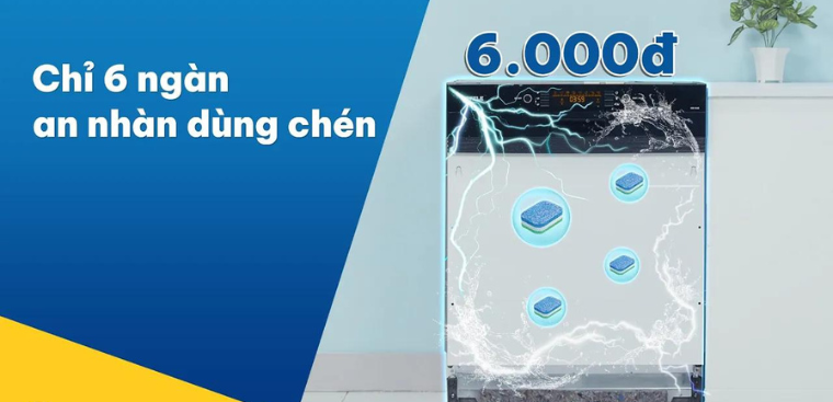Đánh giá chi tiết máy rửa chén bán âm Hafele HDW-HI60B (533.23.210)