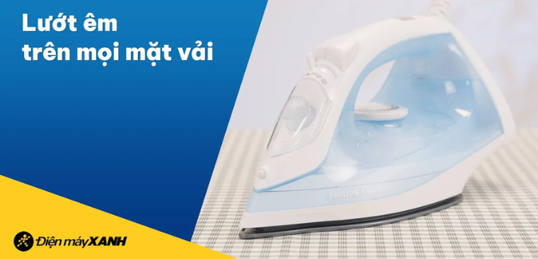 Đánh giá chi tiết bàn ủi hơi nước Philips GC1740 2000W