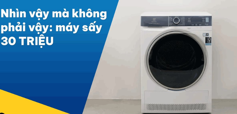Đánh giá chi tiết Máy sấy bơm nhiệt Electrolux UltimateCare 9 kg EDH903R9WB