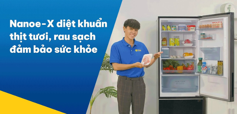 Đánh giá chi tiết Tủ lạnh Panasonic Inverter 325 lít NR-BV361WGKV