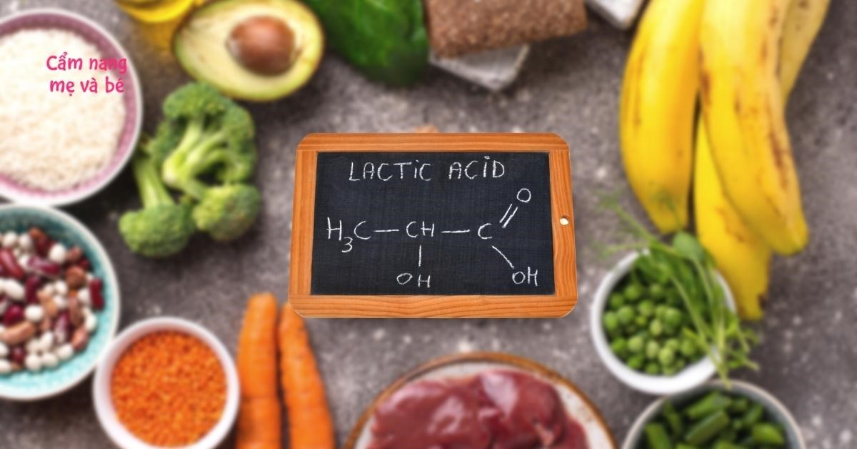 Axit lactic có trong thực phẩm nào?