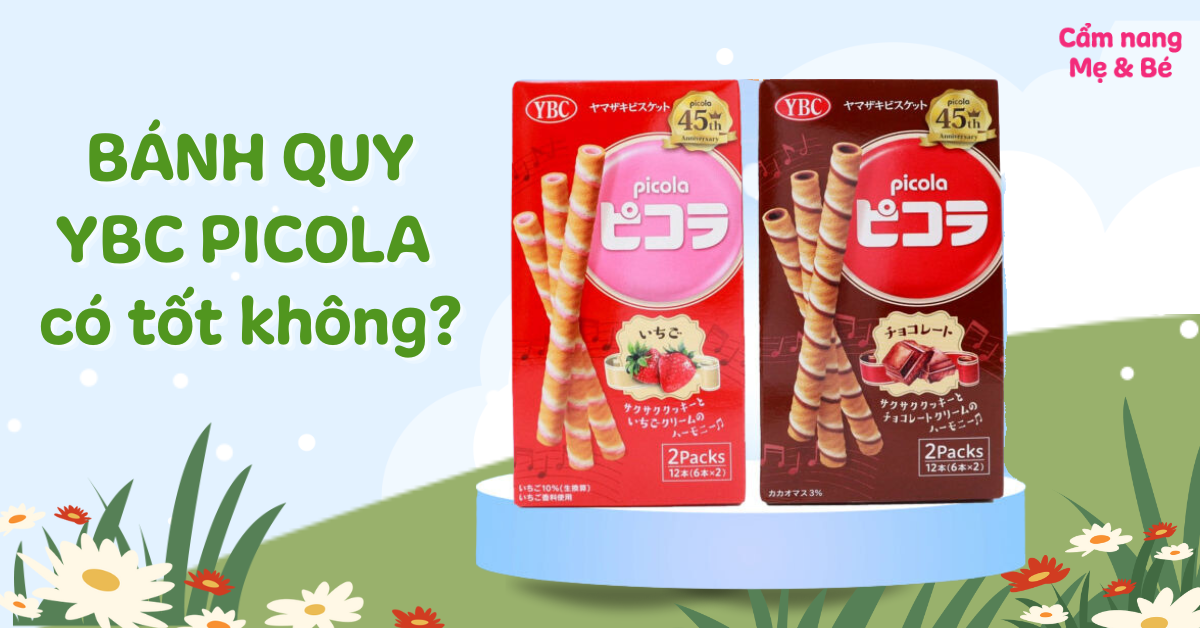 Bánh quy YBC Picola có tốt không? Của nước nào?