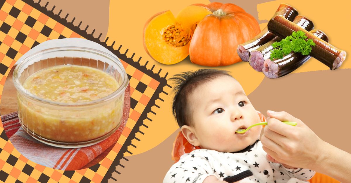 Cách nấu cháo lươn bí đỏ cho bé thơm ngon, bổ dưỡng