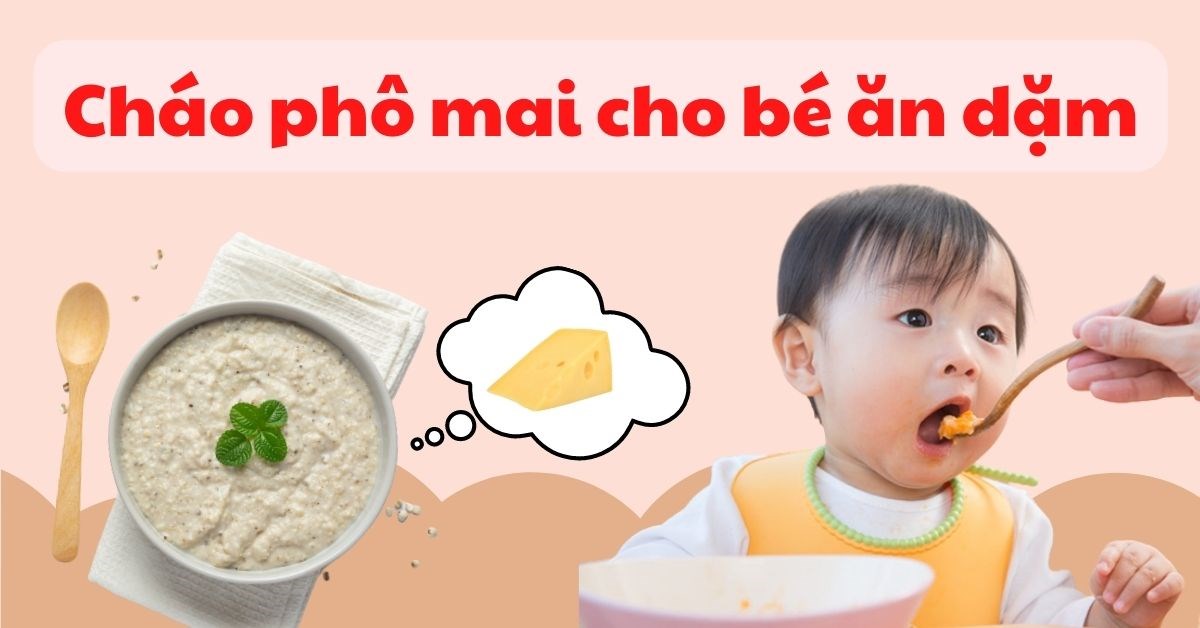 Cháo phô mai cà rốt