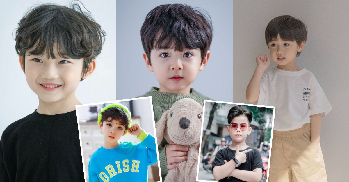 20+ kiểu tóc cho bé trai 7 tuổi cuốn hút nhất