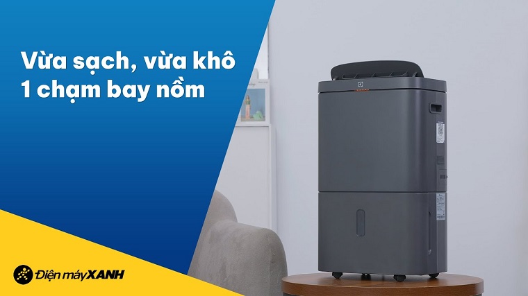 Đánh giá chi tiết Máy hút ẩm Electrolux EDH14TRBD2