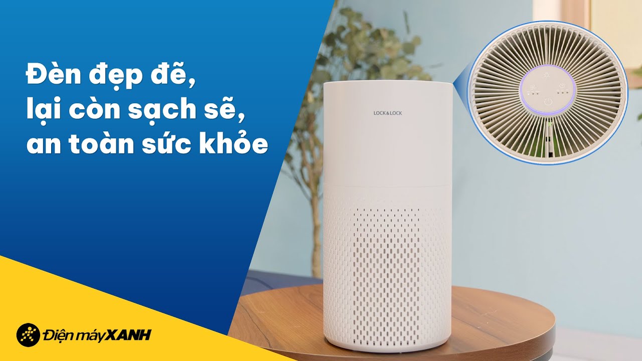Đánh giá chi tiết máy lọc không khí Lock&Lock ENP126WHT