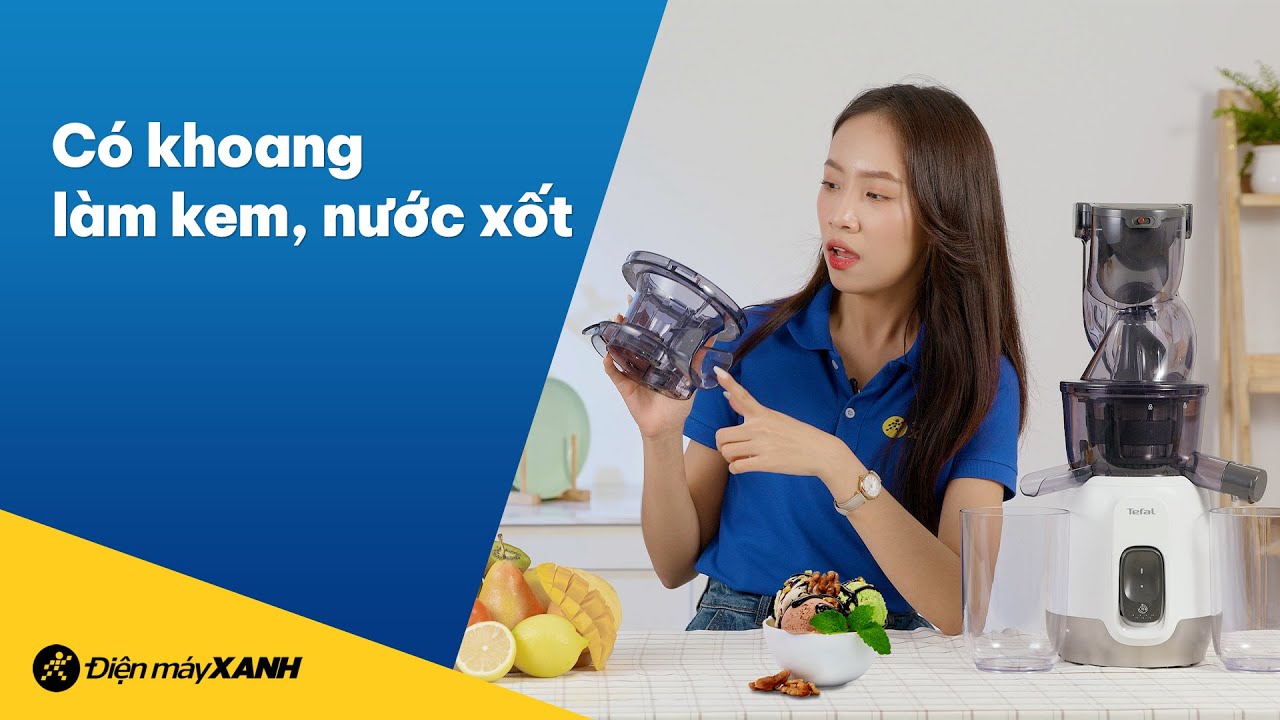 Đánh giá chi tiết Máy ép chậm Tefal ZC600138