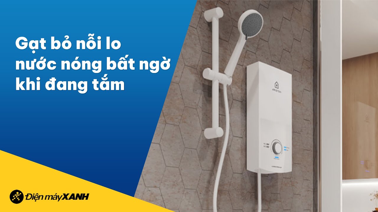Đánh giá chi tiết máy nước nóng trực tiếp Ariston AURES PREMIUM 4.5