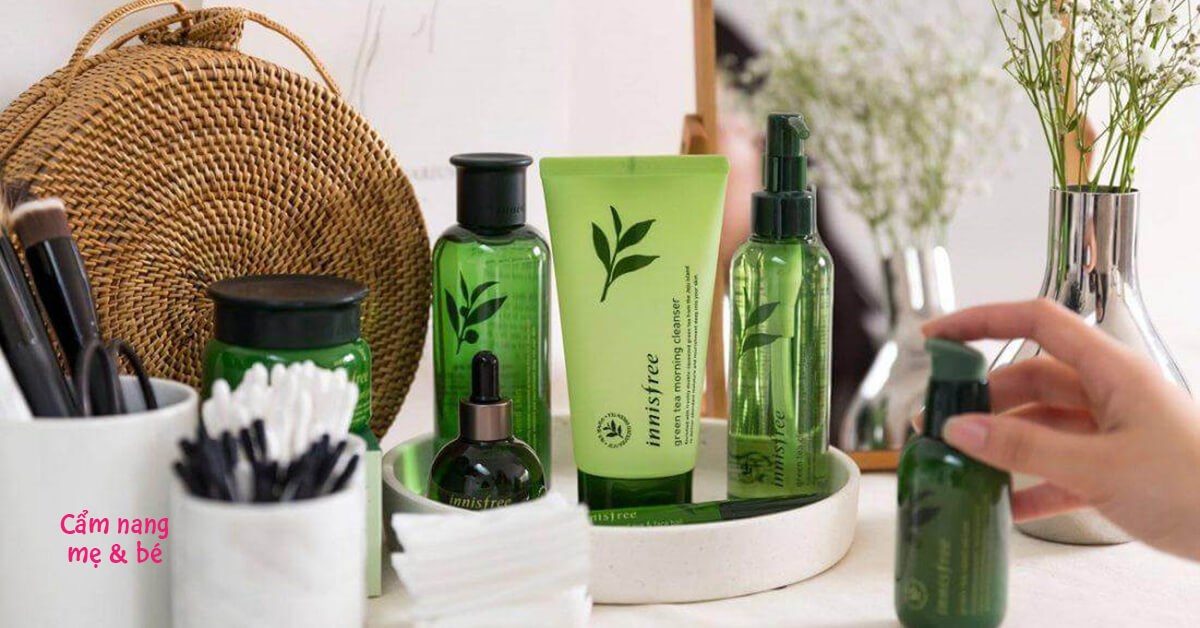 Mỹ phẩm Innisfree có dùng cho mẹ bầu được không?