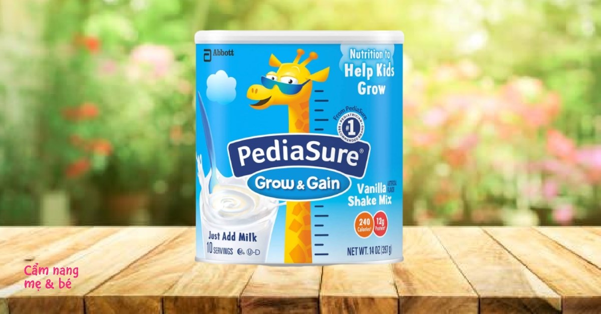 Review sữa Pediasure Grow and Gain chi tiết, có thực sự tốt không?