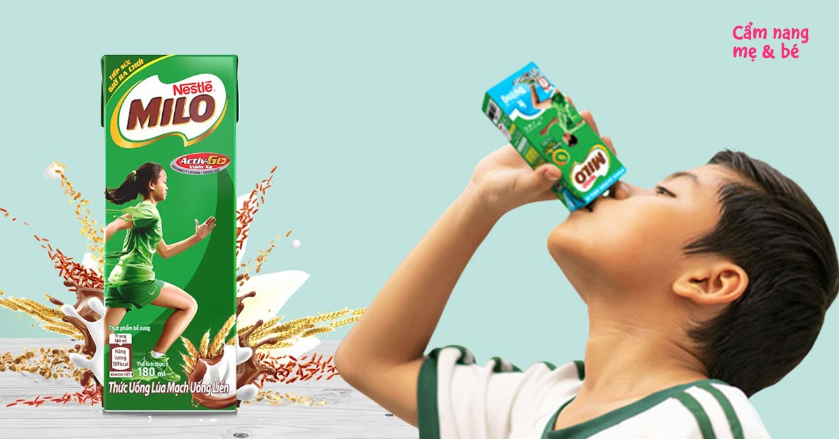 Tại sao việc tích tụ năng lượng quá nhiều sau khi uống Milo có thể gây hại đến sức khỏe của trẻ dưới 6 tuổi?
