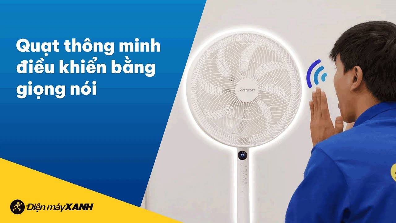 Đánh giá chi tiết Quạt đứng thông minh Dreamer DC inverter DHA-SSF136G