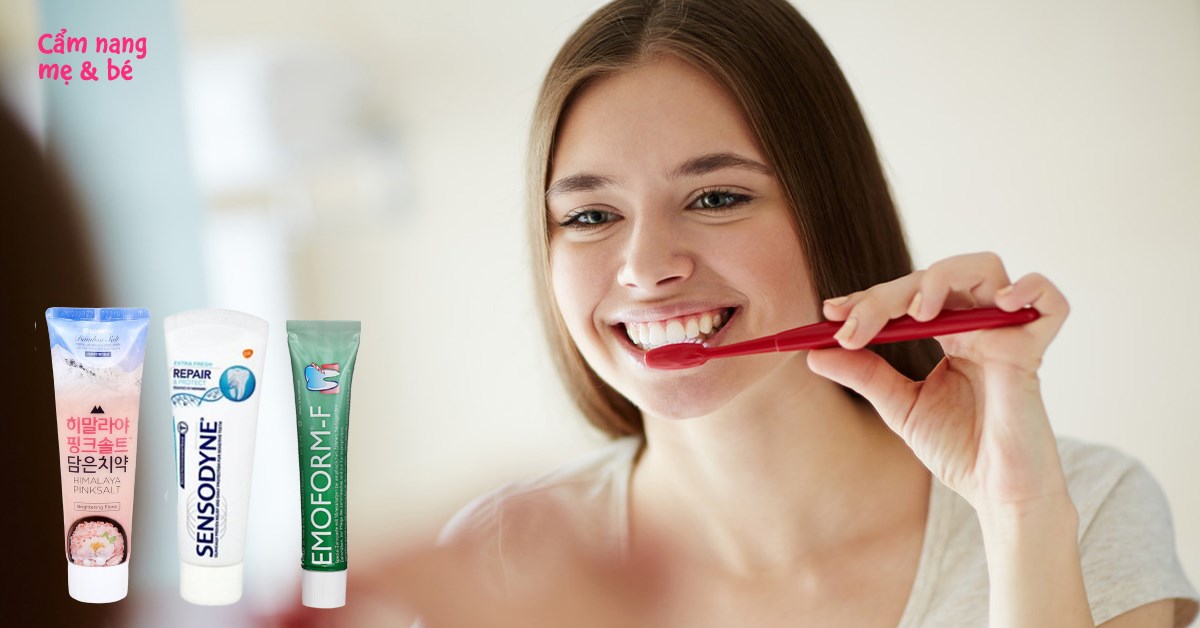  Kem chống ê buốt răng - Lựa chọn tốt nhất cho răng nhạy cảm