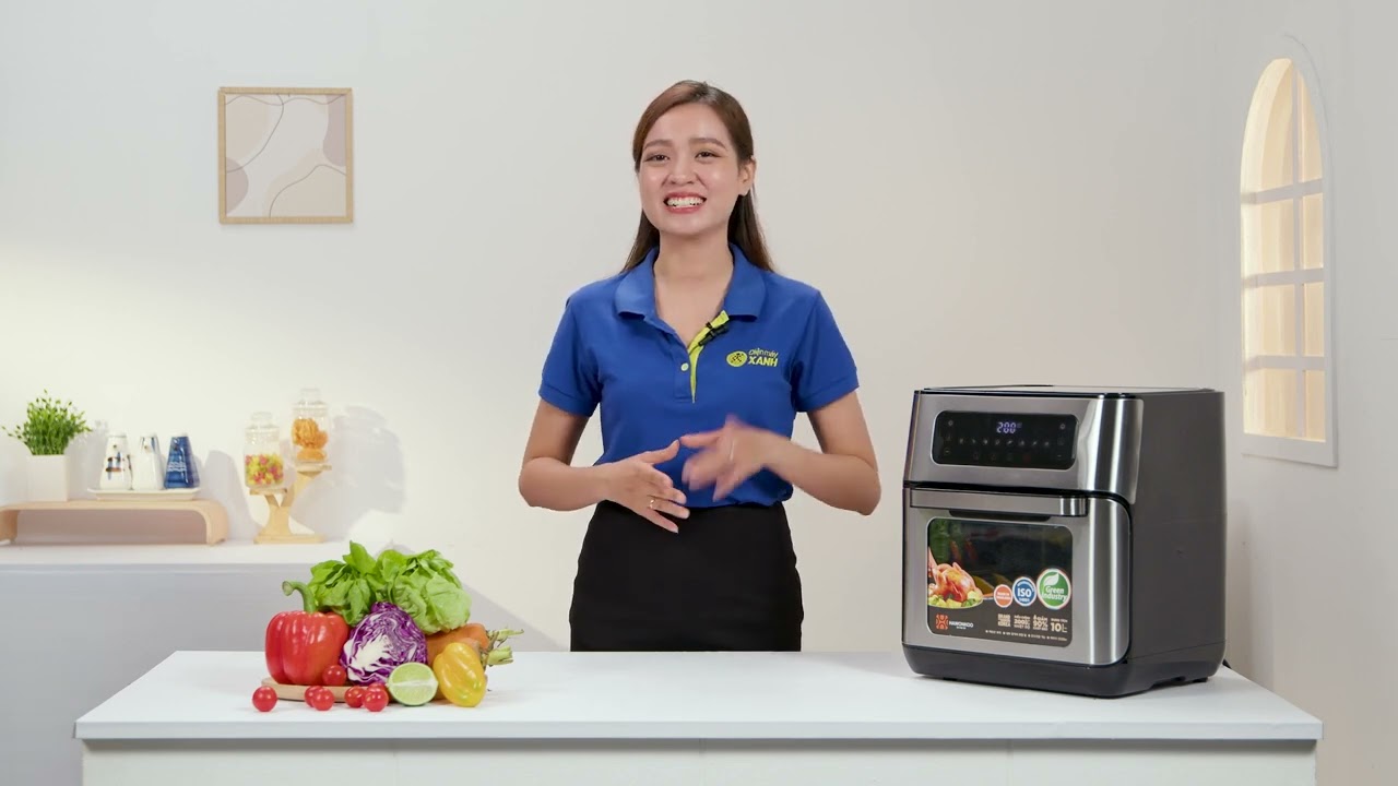 Đánh giá chi tiết Lò chiên không dầu Hawonkoo AFH-101 10 Lít