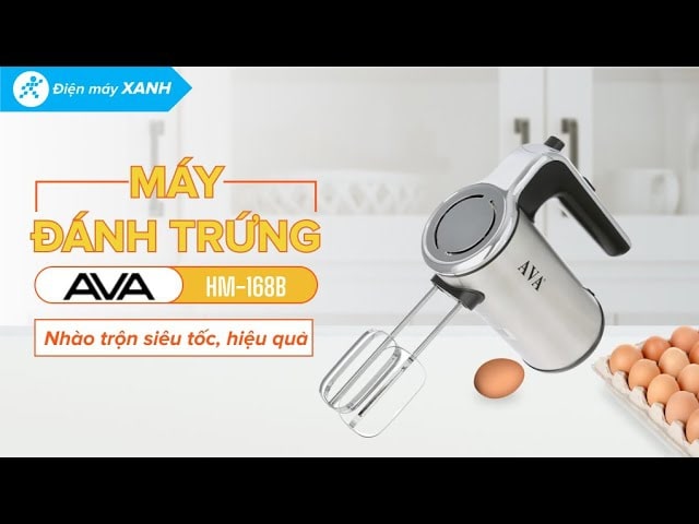 Đánh giá chi tiết Máy đánh trứng AVA HM-168B